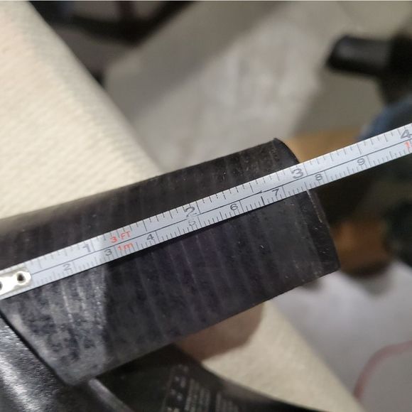 Genuine leather chunky heel boots 7.5 Tall Boots. - Picture 7 of 9